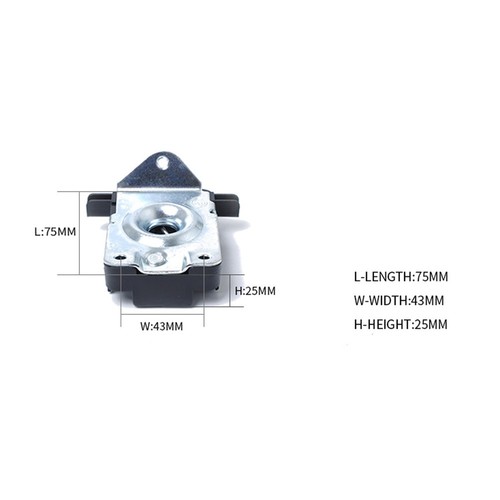 Bonnet Lock Catch Latch Replacement X5 E53 Z8 51238203859 Catch Latch Mechanism - Picture 3 of 11