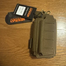 Excellent Elite Spanker Tactical Molle Single Double Open-Top Mag Pouch Coyote