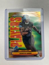2025 Topps Chrome Football Jahmyr Gibbs Power Players Insert #PP-12 - Lions