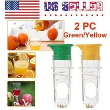 2PCS Lemon Orange Citrus Manual Juicer Lemon Squeezer Press Hand Juicing Machine