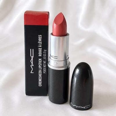 Mac Womens Cremesheen Lipstick Fanfare #208 New In Box Full Size Discontinued