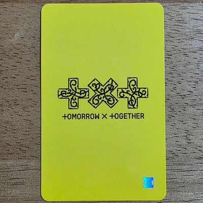 Beomgyu Official Soundwave Lucky Draw Photocard TXT 7th Year