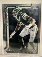 NFL Chrome 2025, Will McDonald IV DE New York Jets, Base Chrome, # 241
