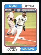 2023 Topps Heritage #141 Jorge Soler Miami Marlins TW6537