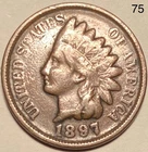1897 Indian Head Penny Cent