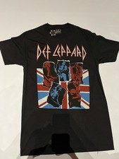 Vintage Def Leppard Hysteria Takes America By Storm 1988 shirt Medium