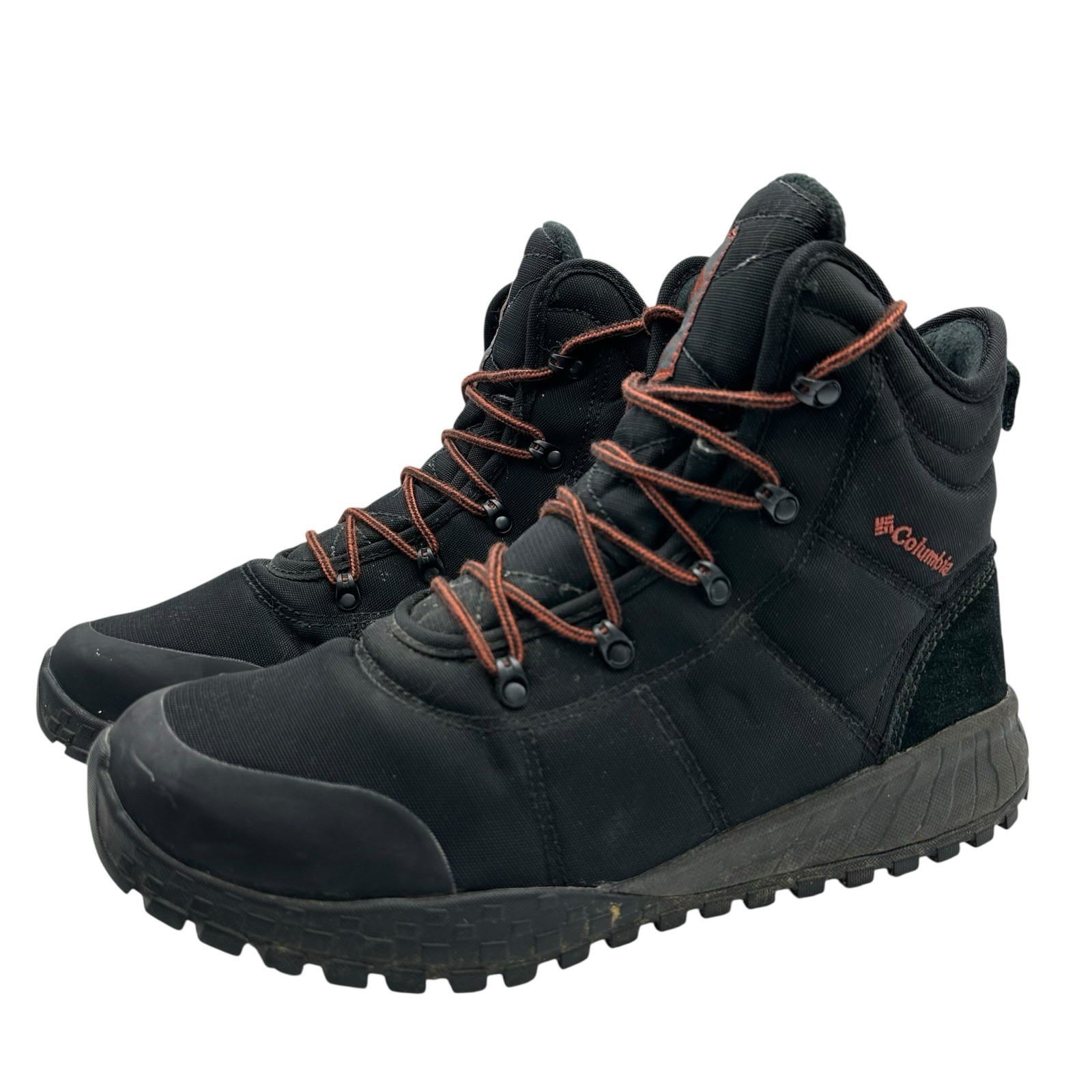 Mens Size 11.5 - Columbia Fairbanks Omni Heat Black 200g Ins