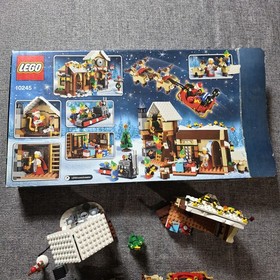 Lego Santa's Workshop 10245 RETIRED Complete 1/3 Manuals Christmas Elves Sleigh
