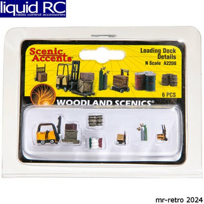 #ad Woodland Scenics A2208 N Loading Dock Details $20.88