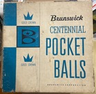 “VINTAGE” CLEANED & POLISHED BRUNSWICK CENTENNIAL POOL BALLS  (34) — photo 2