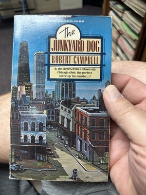 Robert Campbell The Junkyard Dog Signet Mystery 1986 Paperback First Printing