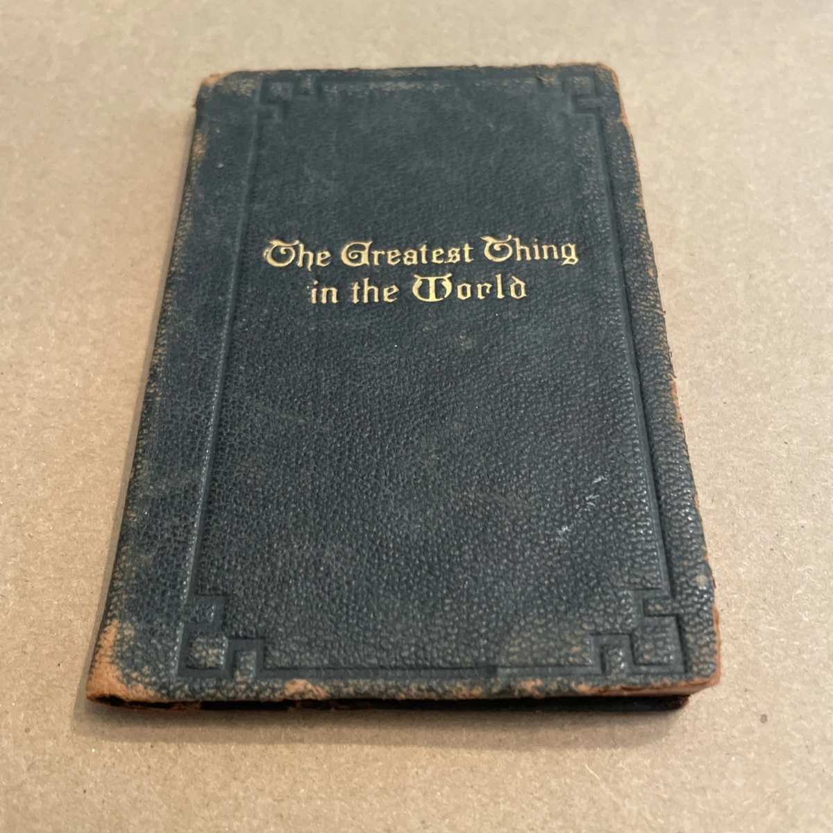 The Greatest Thing In The World In Antiquarian & Collectible Books