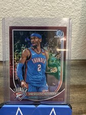 2025-26 Bowman Chrome Shai Gilgeous Alexander OKC Mojo Refractor #224 /275