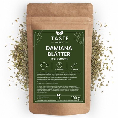 1 kg Damianablätter | Damiana Tee geschnitten | räuchern | Tabakersatz
