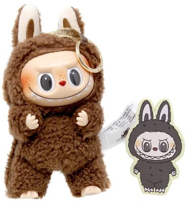 Labubu The Monsters Exciting Macaron Chestnut Cocoa 6-Inch Plush Hanger [Loose]