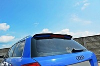 Maxton Design Heckspoiler Lippe Passend FüR Audi S4 B6 Avant Schwarz Hochglanz