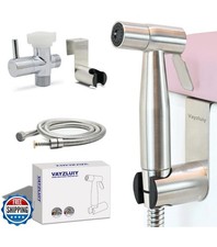Vayzluiy Handheld Toilet Bidet Sprayer for Toilet-Adjustable Water Pressure C
