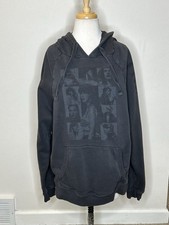Taylor Swift The Eras Tour Black Graphic Hoodie with Photo Collage Size M