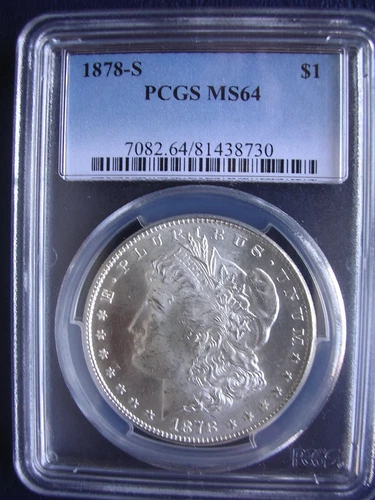 1878-S PCGS MS64 MORGAN DOLLAR