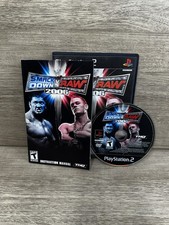 WWE SmackDown vs. Raw 2006 (Sony PlayStation 2, 2005) PS2 Complete CIB 
