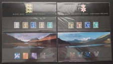GB MNH Stamps 4 Presentation Packs - 1999 Regional Definitive Issues  - Lot#365