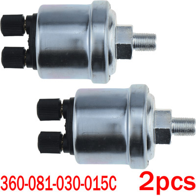 2pcs Engine Oil Pressure Sensor Sender Switch 1/8''-27 NPTF 0-150PSI 0-10 Bar HOT