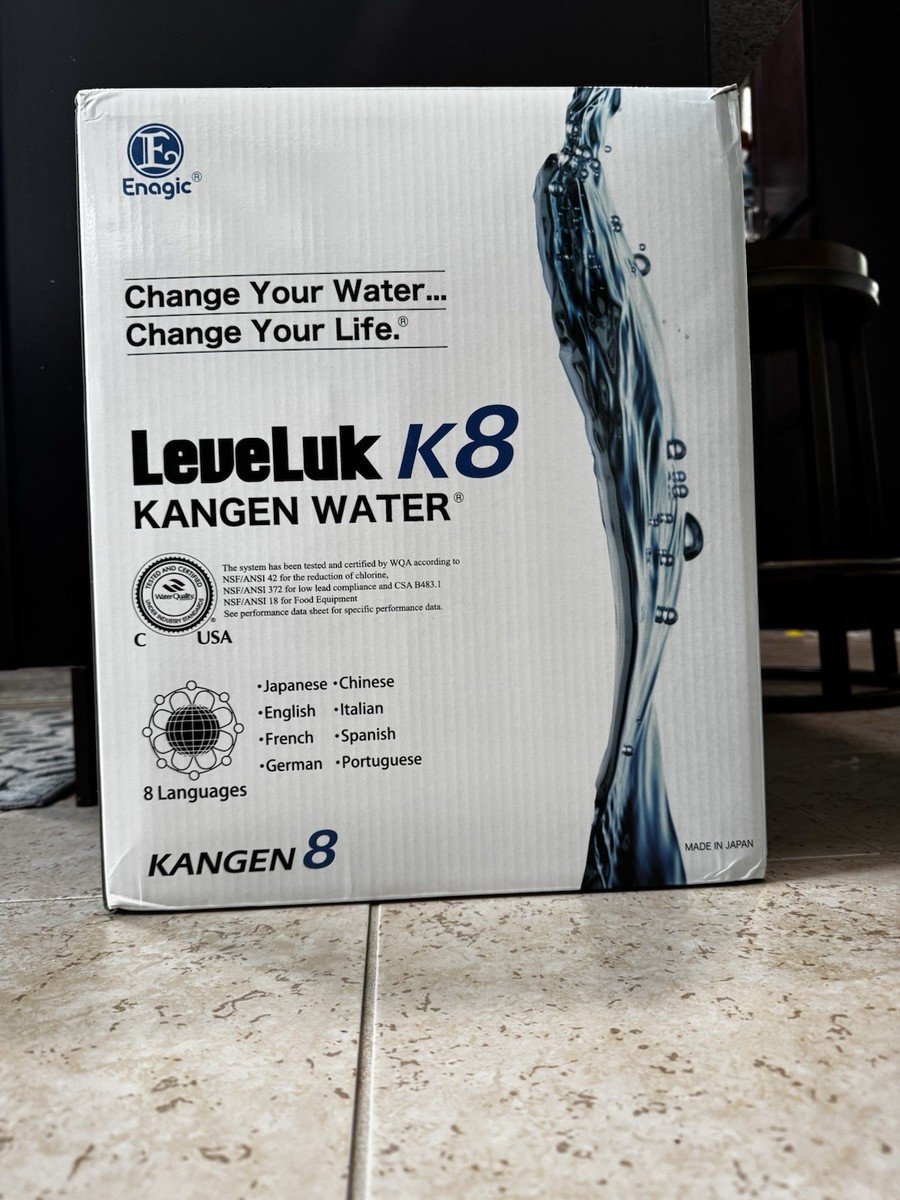 ぶっくん69 Kangen Water K8 Enagic Leveluk K8 Water Filter