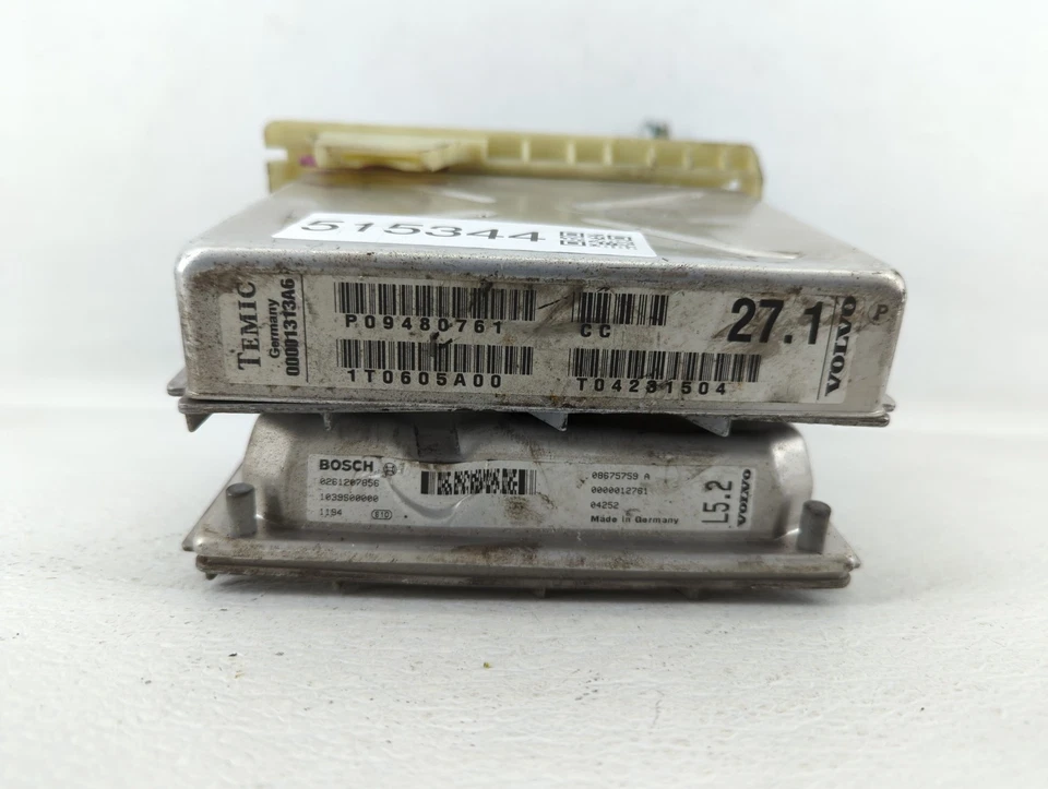 Computadora motor Volvo V70 ecu pcm ecm pcu oem p09480761 a7o72 Foto 3 de 4