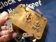 Clock Movement Davall Time 8 Day Wall / Mantle service parts spares