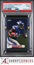 2015 TOPPS CHROME MINI 1989 SUPER ROOKIE #89-SD STEFON DIGGS RC POP 2 PSA 9