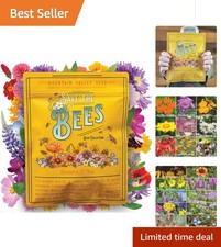 Eco-Friendly Wildflower Seeds Bulk - 2 Oz., 19 Varieties to Attract Pollinators 279.92 per gallon