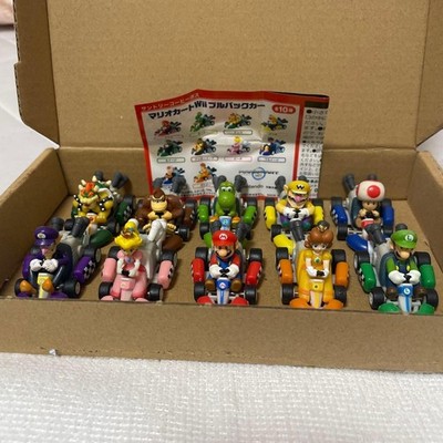 Nintendo Super Mario Bros. Mario Kart Pull-Back Car 2008 10pcs set Nintendo set