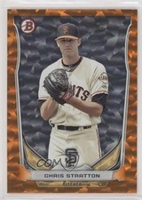 2014 Bowman Draft Top Prospects Orange Ice 6/25 Chris Stratton #TP-79 1u6
