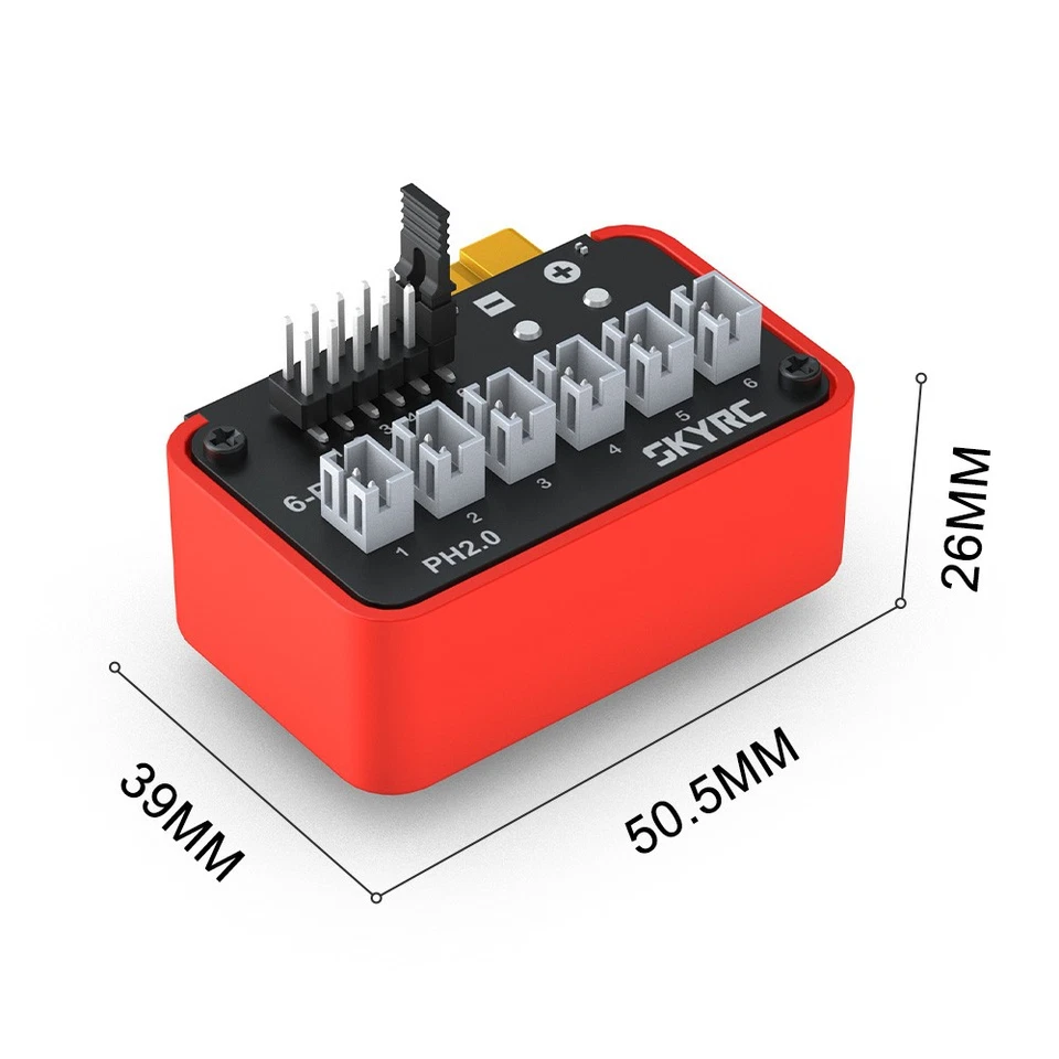 SKYRC Battery Charging Hub OSH BT2.0/PH2.0 for B6neo B6ACneo B6neo+ B6neo 2 - Image 2 of 4