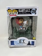 Elliot & E.T. Bicicleta Flying Brilla en la Oscuridad #1259 CAJA DAÑADA VER FOTOS