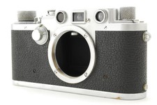 Vintage MINT Leica Leitz IIIf Black Dial 3F 35mm Rangefinder Camera From JAPAN