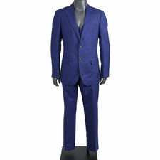 Suitsupply Lazio 3-Piece Suit Men Size L / US 40 Blue 100 Wool VBC Slim Fit