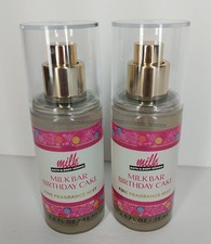Bath Body Works MILK BAR BIRTHDAY CAKE Fragrance Mist Travel 2.5 oz NEW Lot 2