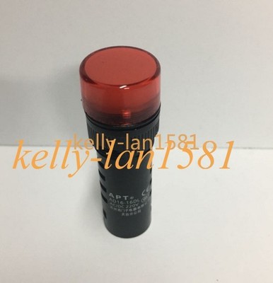 2pc New   APT Red Round Screw Indicator Light AD16-16DL-R28 #ac