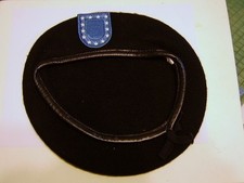 NEW BLACK BERET SIZE 6 3/8