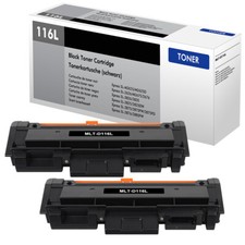 2 XXL Toner kompatibel für Samsung MLT-D116L Xpress M2675FN M2835DW M2885FW Set