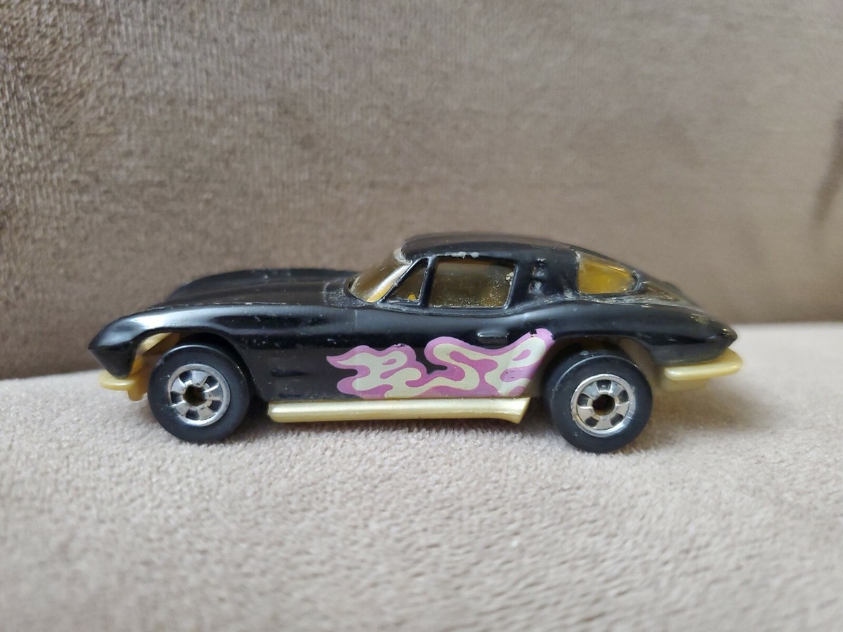 Vintage 1979 Hot Wheels Black Corvette Split Window Stingray