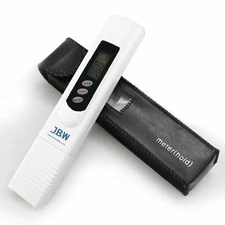 J.B.W Handheld Premium TDS Quality Water Tester Meter + Protective Carrying Case