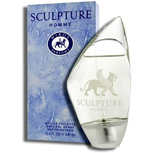 Sculpture Cologne Men Perfume by Nikos Eau De Toilette Spray 3.4 oz EDT 100 ml - Picture 4 of 4
