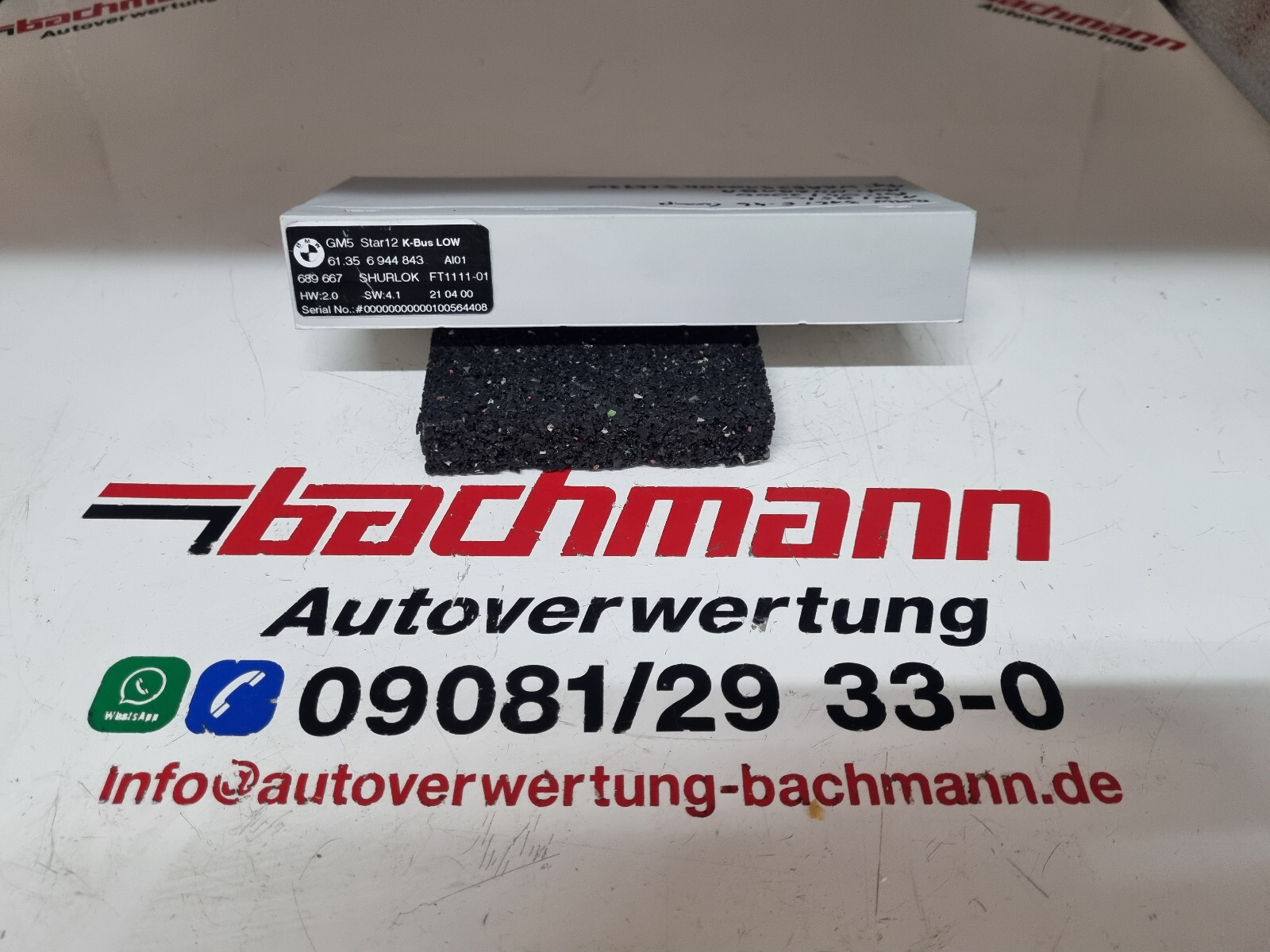 BMW 3er E46 Grundmodul 61356944843 / 689667 online kaufen | eBay 