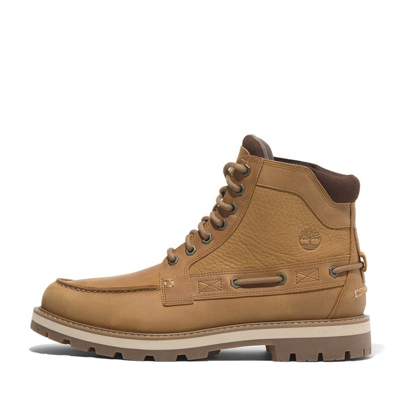 Timberland Men's Britton Road Mid Boots Wheat Full Brown | eBay