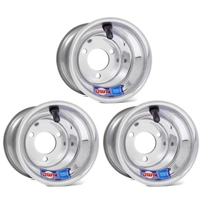 DWT Honda 1981 ATC 90 110 185 250R DWT Polished Front & Rear Wheels ...