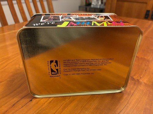 1991-1992 NBA HOOPS BASKETBALL CARD SET (NM) inside COLLECTIBLE, RARE TIN! - Bild 5 von 5