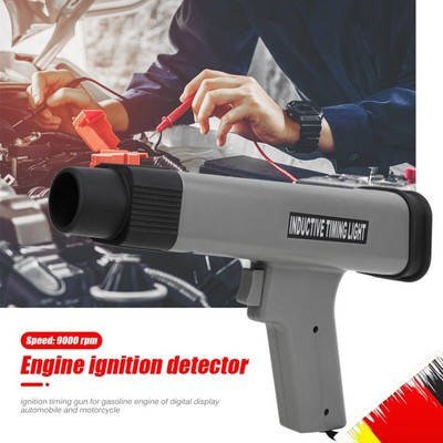 12V Inductive Timing Light Car Motorcycle Engine Ignition Timing Lamp Detector