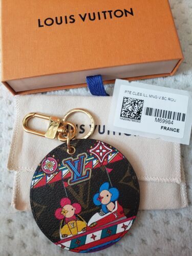 Louis Vuitton LV Escale Porte Clé Vivienne Keychain